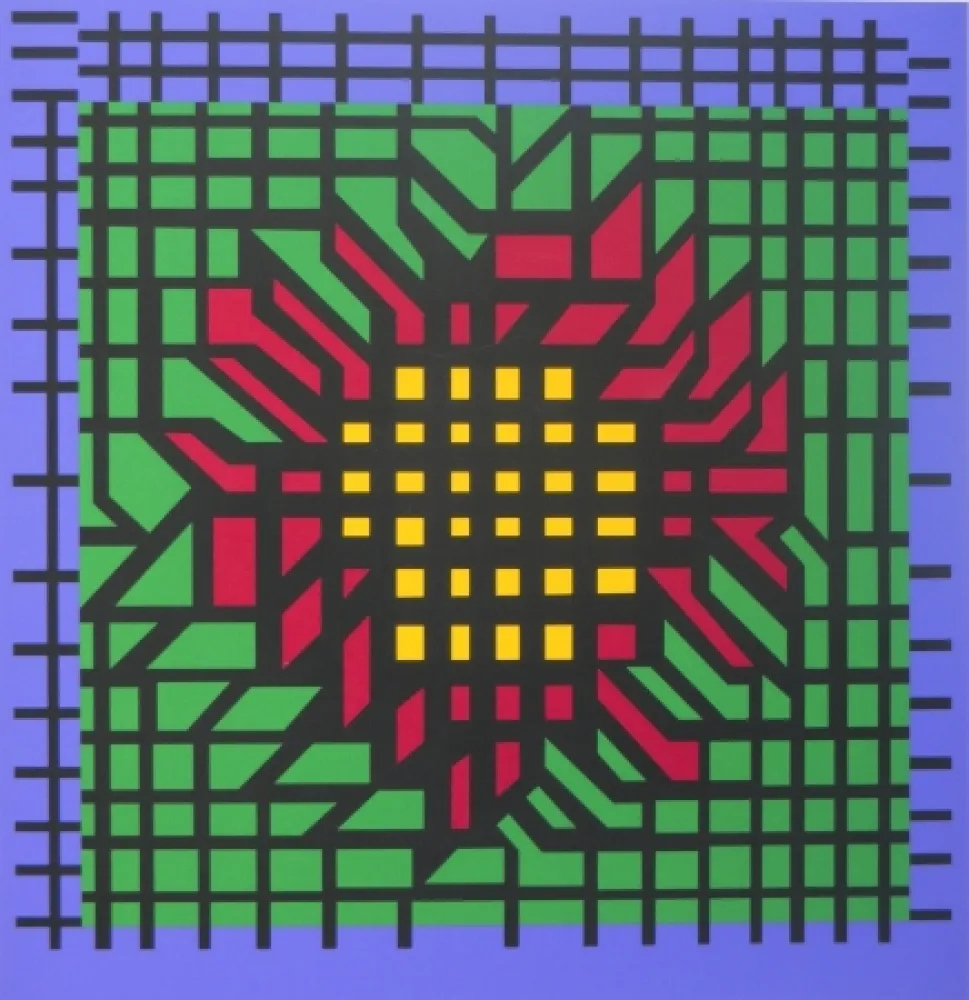 Serigrafía Vasarely - KATZAG