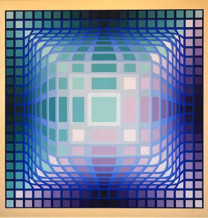 Serigrafía Vasarely - Koska-Pint 