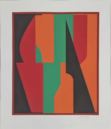 Serigrafía Vasarely - Les années Cinquante 