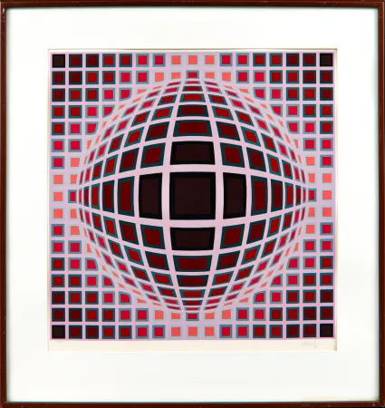 Serigrafía Vasarely - Louisiana I