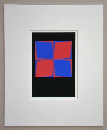 Serigrafía Vasarely - Lozan, 1964