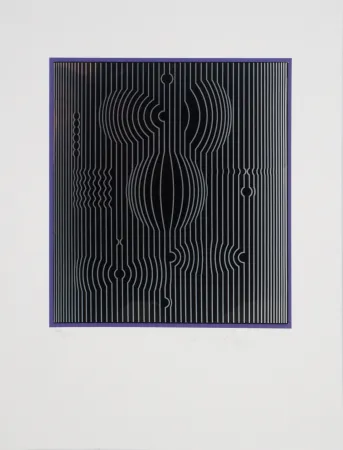 Serigrafía Vasarely - Manipur