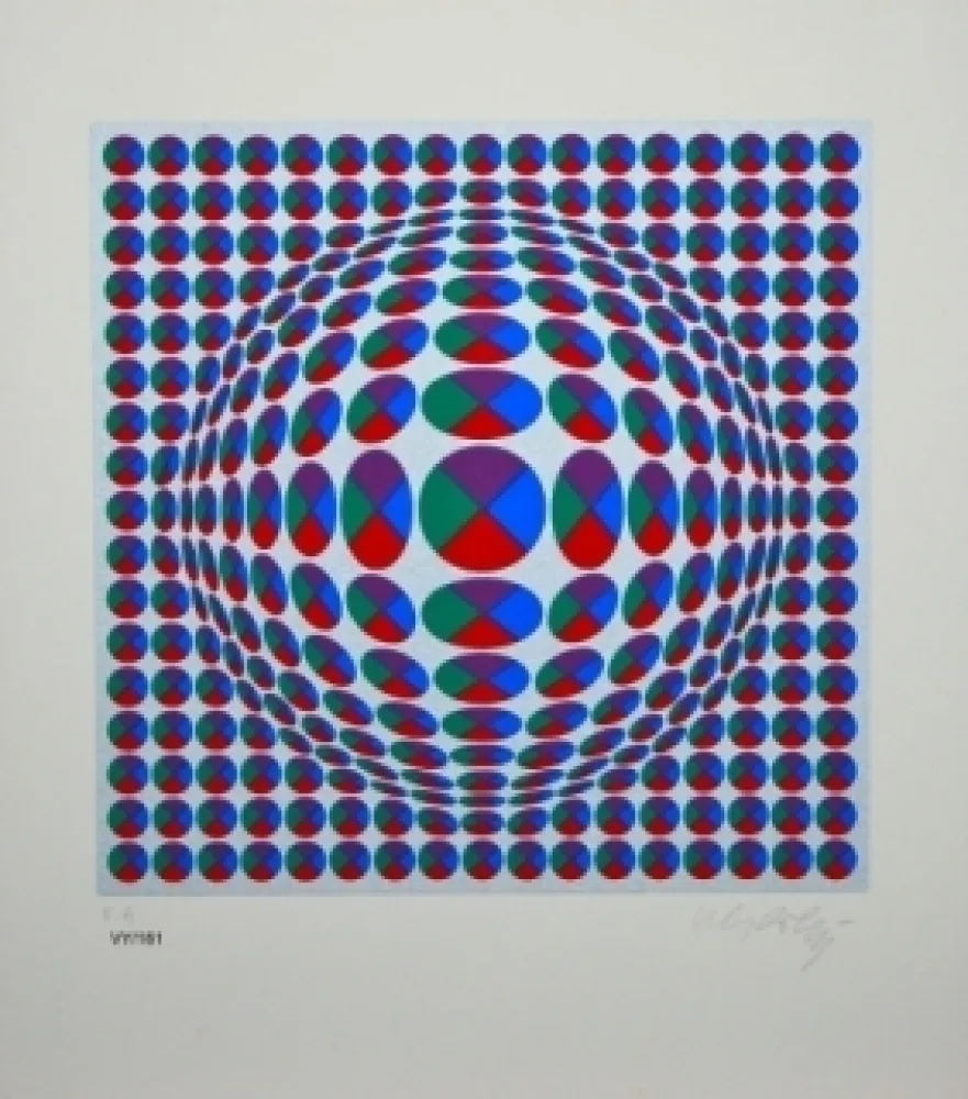 Sin Técnico Vasarely - Neptune Argent