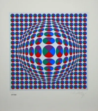 Sin Técnico Vasarely - Neptune Argent