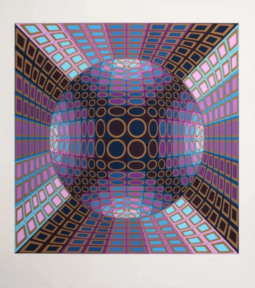 Múltiple Vasarely - Niels Bohr