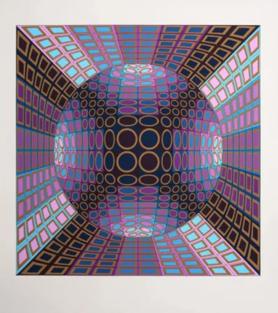 Múltiple Vasarely - Niels Bohr