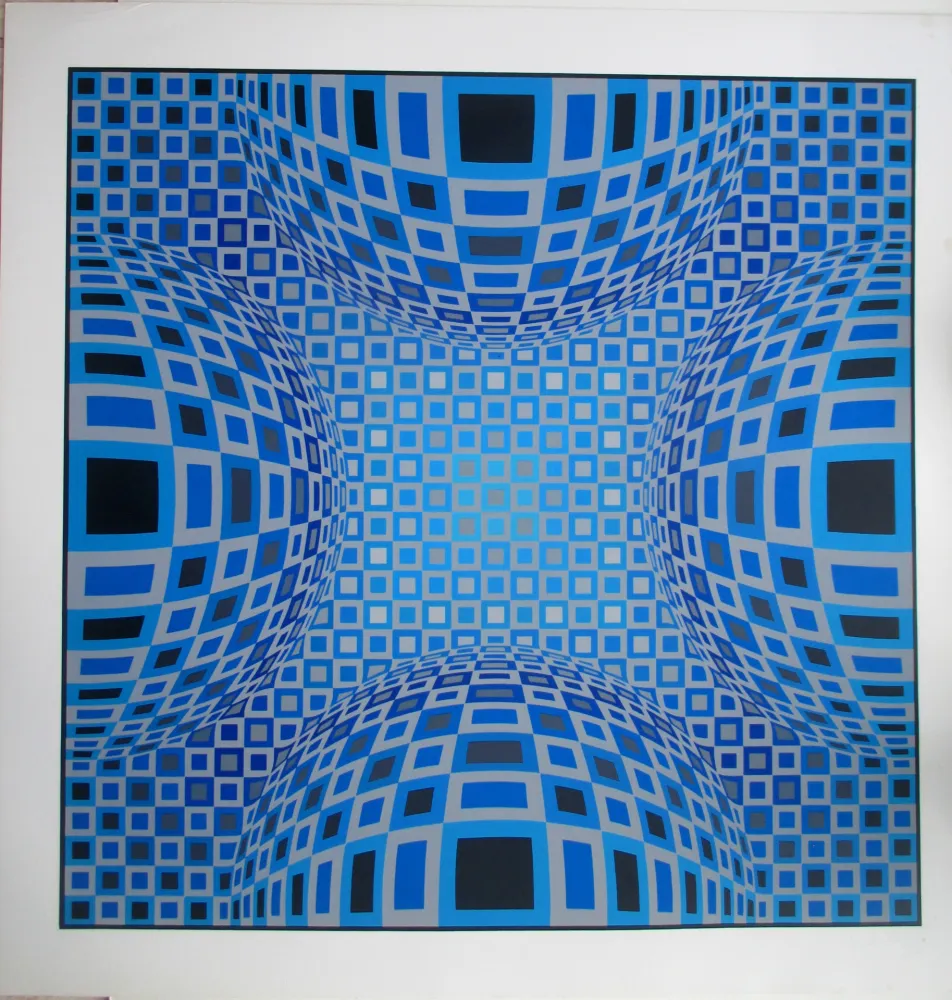Serigrafía Vasarely - No title