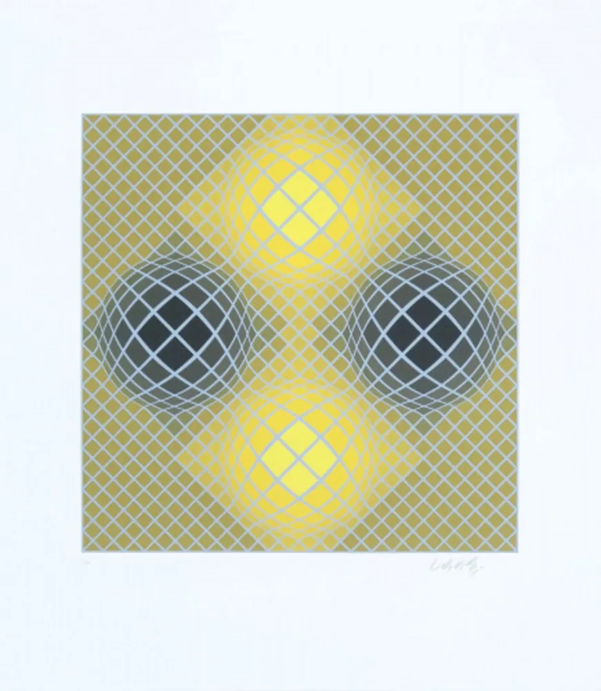 Múltiple Vasarely - Olla