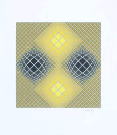Múltiple Vasarely - Olla