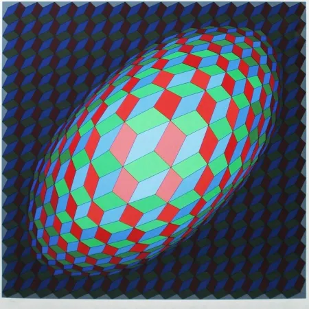 Múltiple Vasarely - Omega V