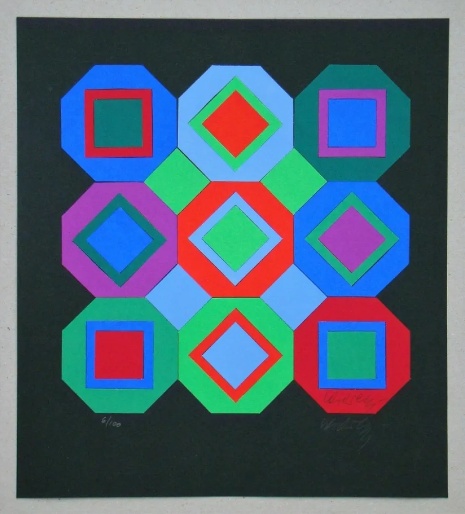 Múltiple Vasarely - OttO
