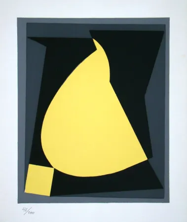 Serigrafía Vasarely - Pamir II.