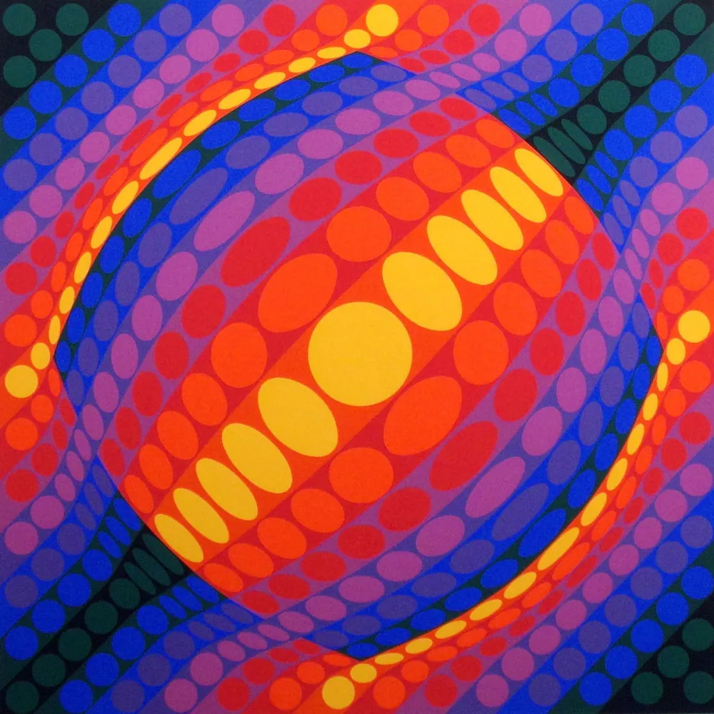 Múltiple Vasarely - Planeta