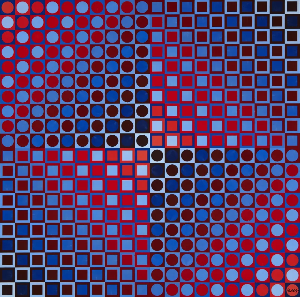 Múltiple Vasarely - Planetary Folklore 2 R/B