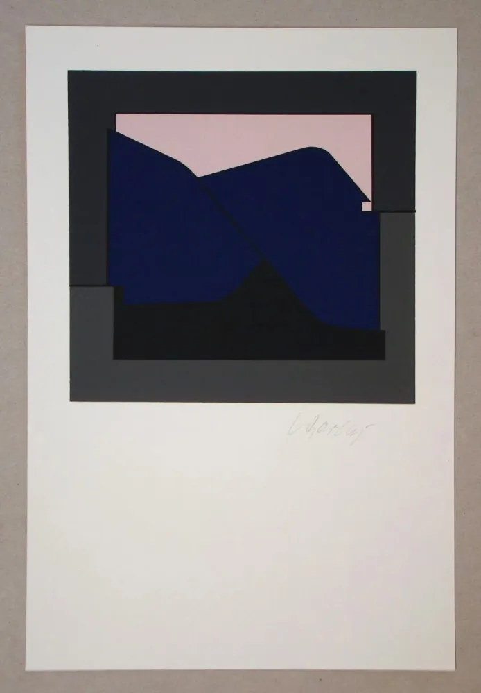 Serigrafía Vasarely - Poprad