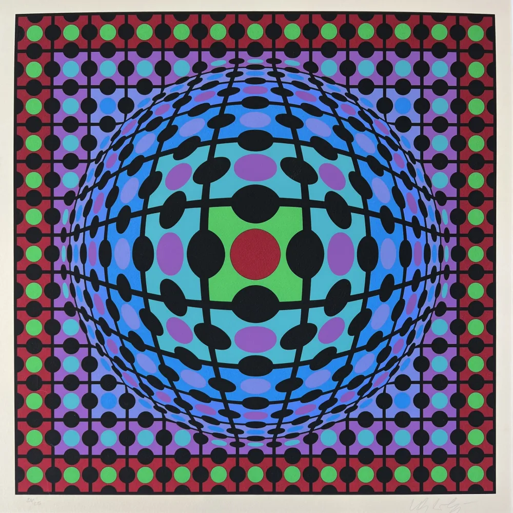 Serigrafía Vasarely - Procion 3