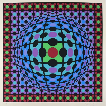 Serigrafía Vasarely - Procion 3