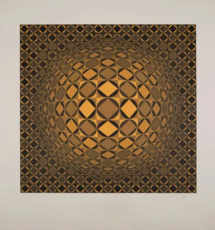Serigrafía Vasarely - Sann (Benavides 891)