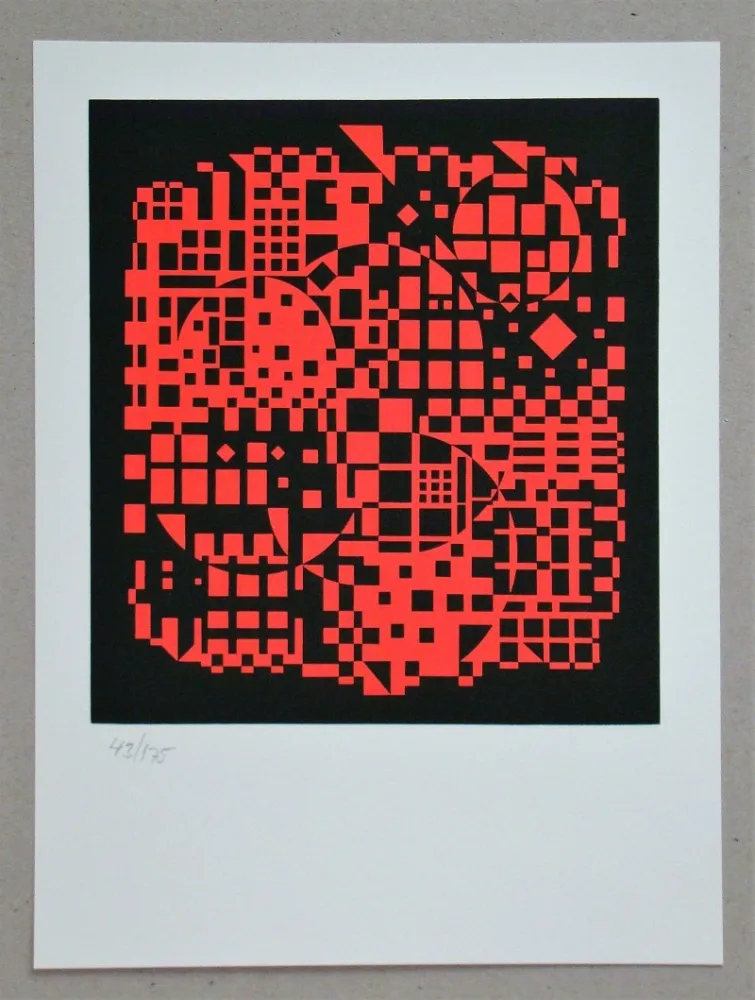 Serigrafía Vasarely - Sikkaso