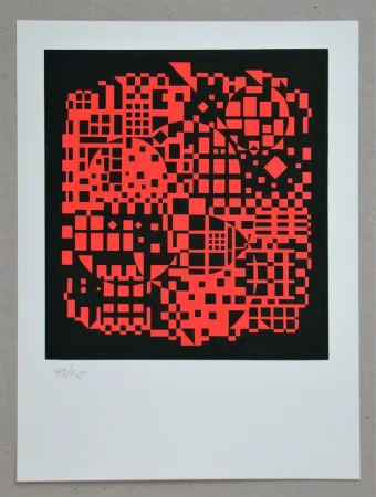 Serigrafía Vasarely - Sikkaso