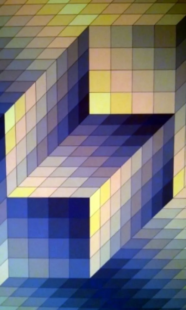 Litografía Vasarely - S/T