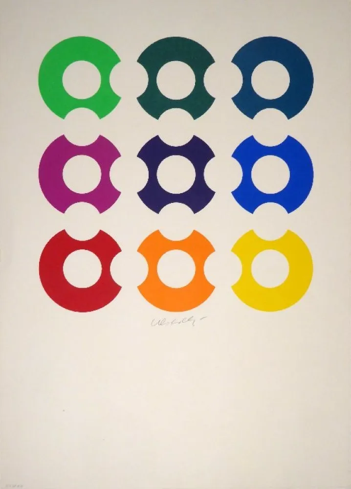 Serigrafía Vasarely - Untitled