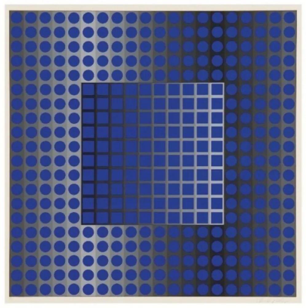 Serigrafía Vasarely - Untitled
