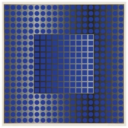 Serigrafía Vasarely - Untitled
