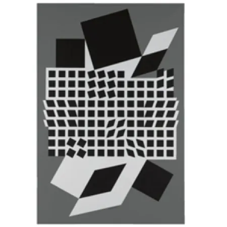 Serigrafía Vasarely - Untitled