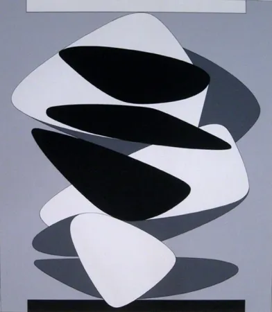 Serigrafía Vasarely - Untitled