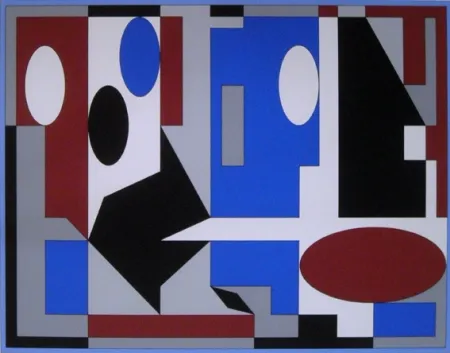 Serigrafía Vasarely - Untitled