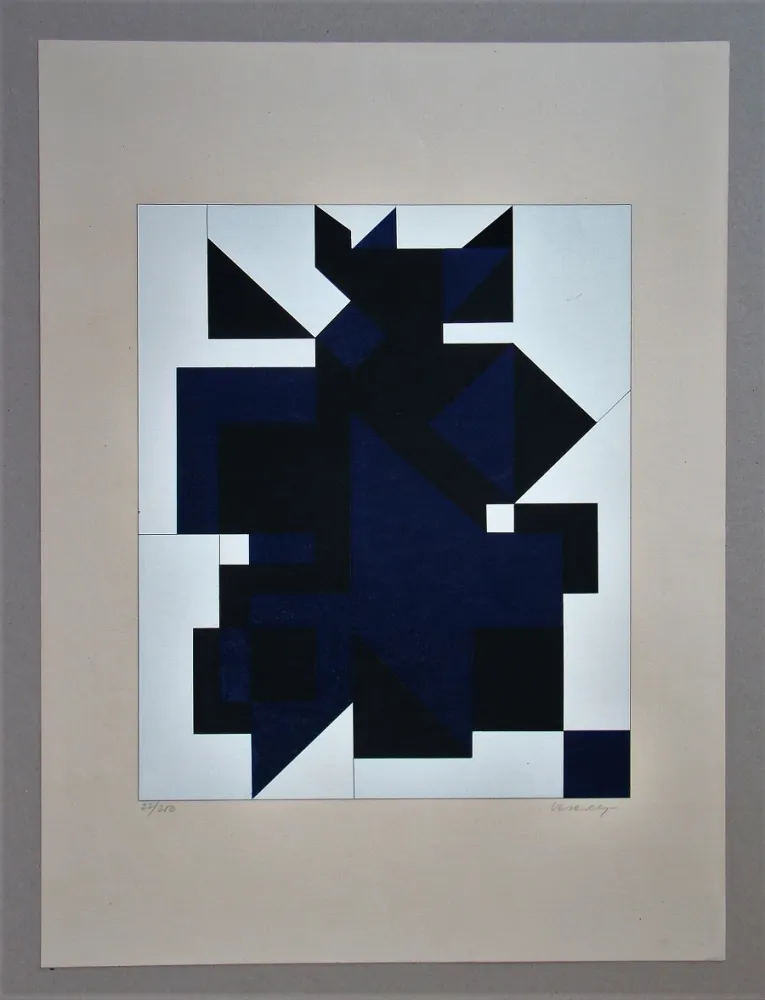 Serigrafía Vasarely - Utica