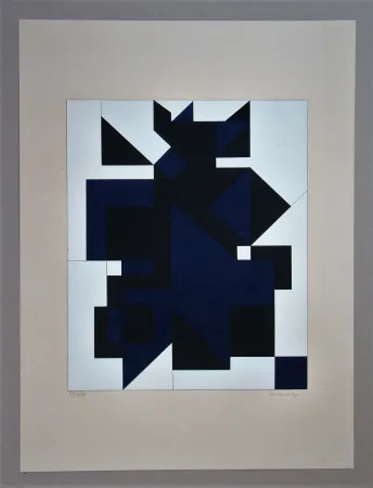 Serigrafía Vasarely - Utica
