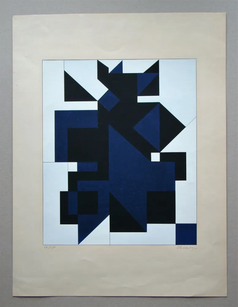Serigrafía Vasarely - Utica
