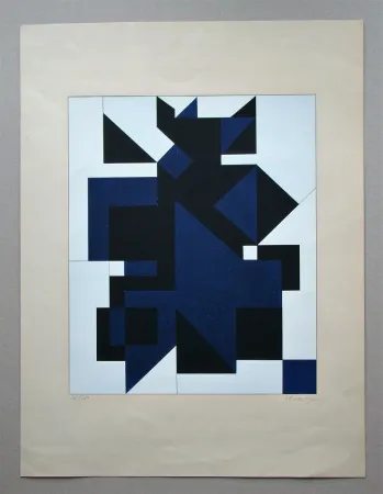 Serigrafía Vasarely - Utica