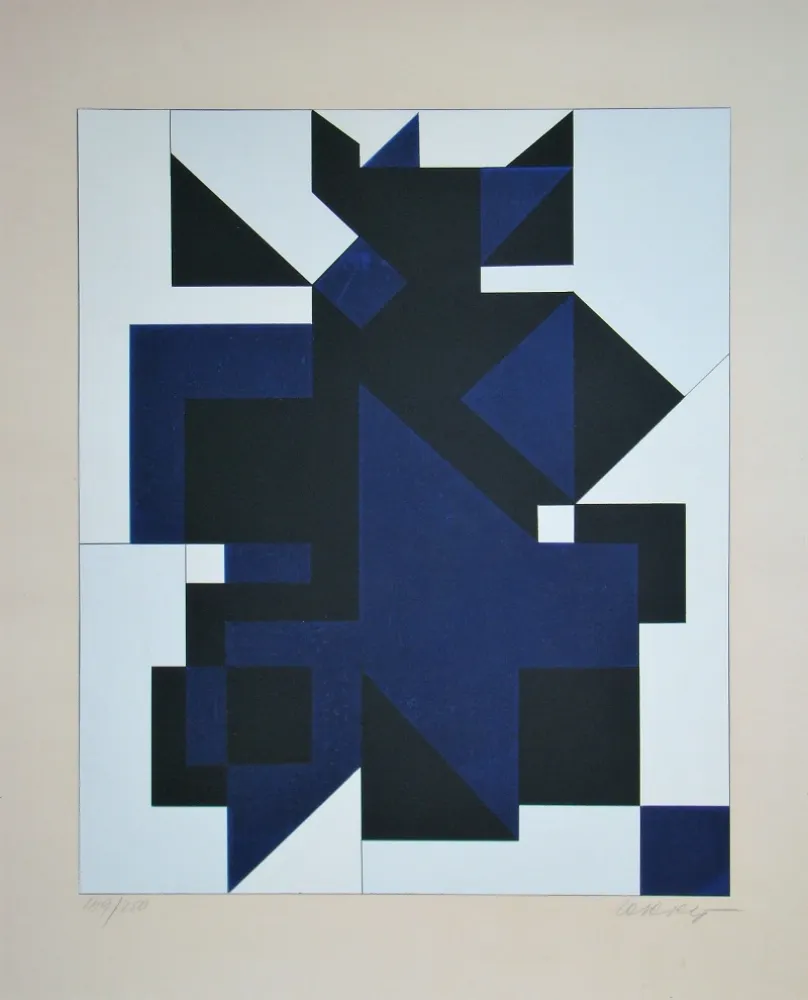 Serigrafía Vasarely - Utica