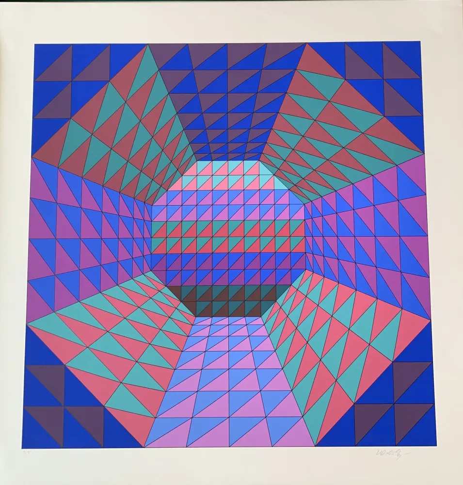 Serigrafía Vasarely - Vancouver 7