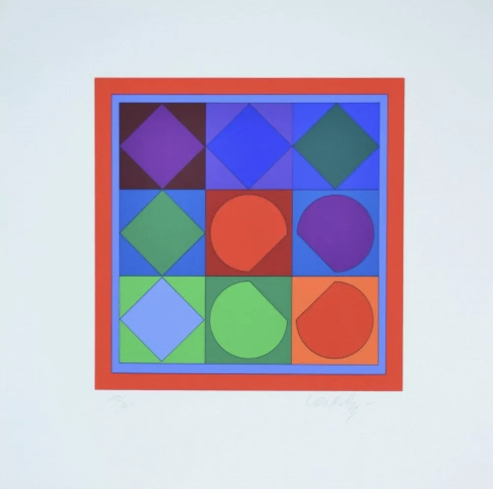 Múltiple Vasarely - Vega
