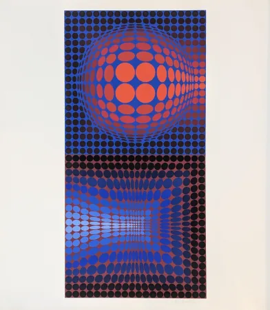 Serigrafía Vasarely - Vega Pauk 