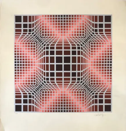 Serigrafía Vasarely - Vorosh Arg 