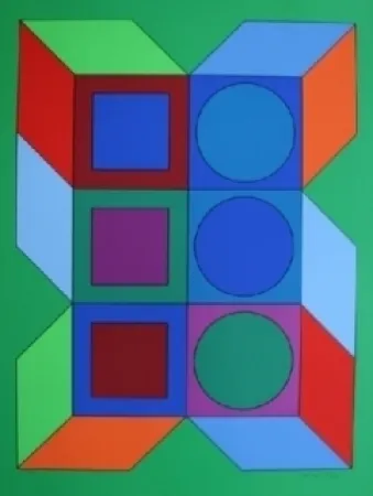 Serigrafía Vasarely - XICO 2