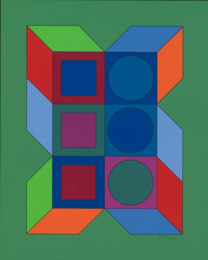 Múltiple Vasarely - XLV