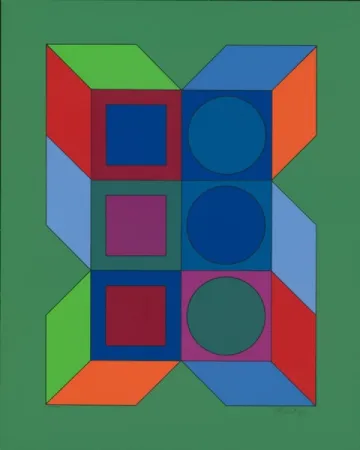 Múltiple Vasarely - XLV
