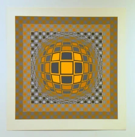 Serigrafía Vasarely - Zeng