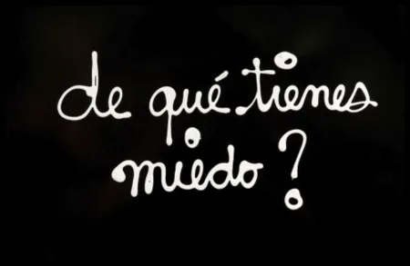Serigrafía Vautier - De qué tienes miedo?