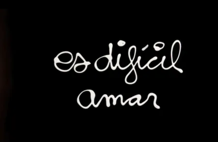 Serigrafía Vautier - Es difícil amar