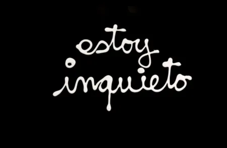 Serigrafía Vautier - Estoy inquieto