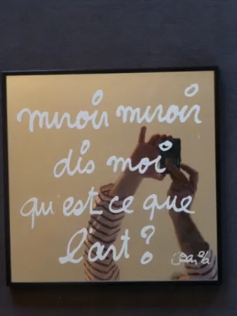 Sin Técnico Vautier - Miroir,miroir dis moi qu'est - ce que l'art ?