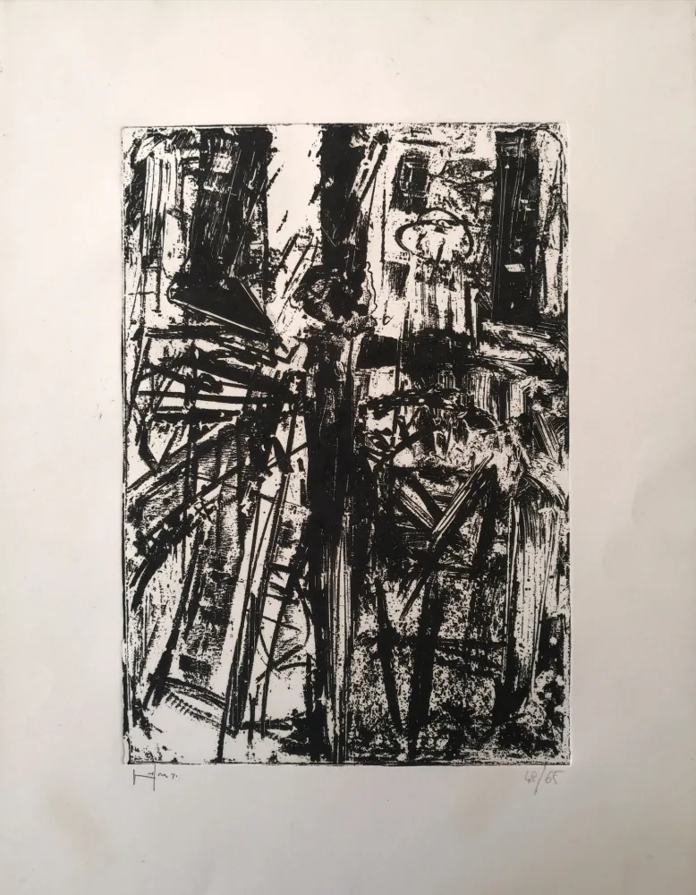 Aguafuerte Vedova - De America II