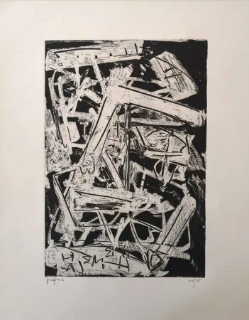 Aguafuerte Vedova - De America V